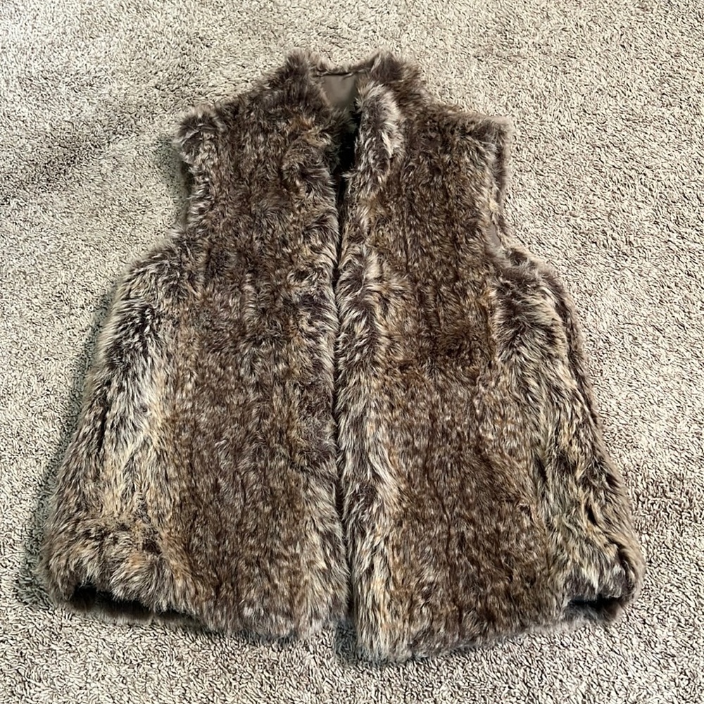 W by Worth Faux Fur Vest